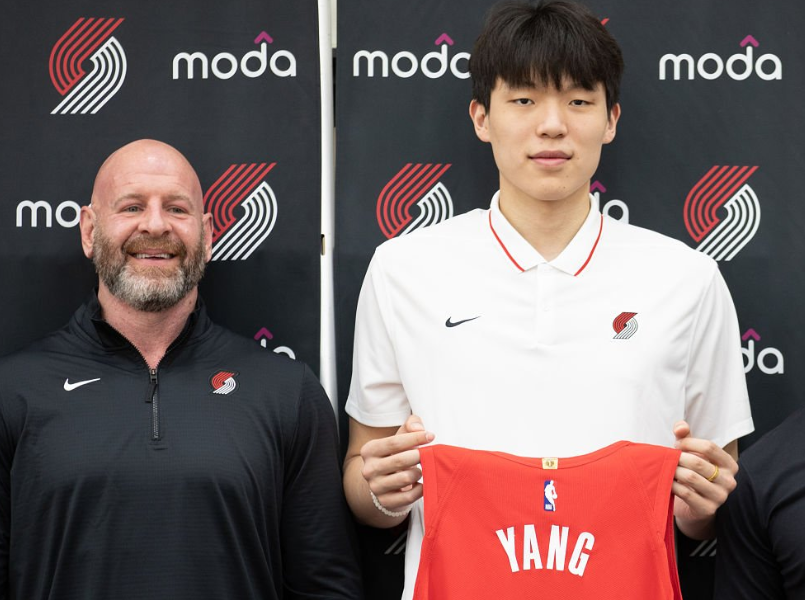 开拓者选中杨瀚森仅评D！美媒解析挑战+定位：两年后值得重新评估